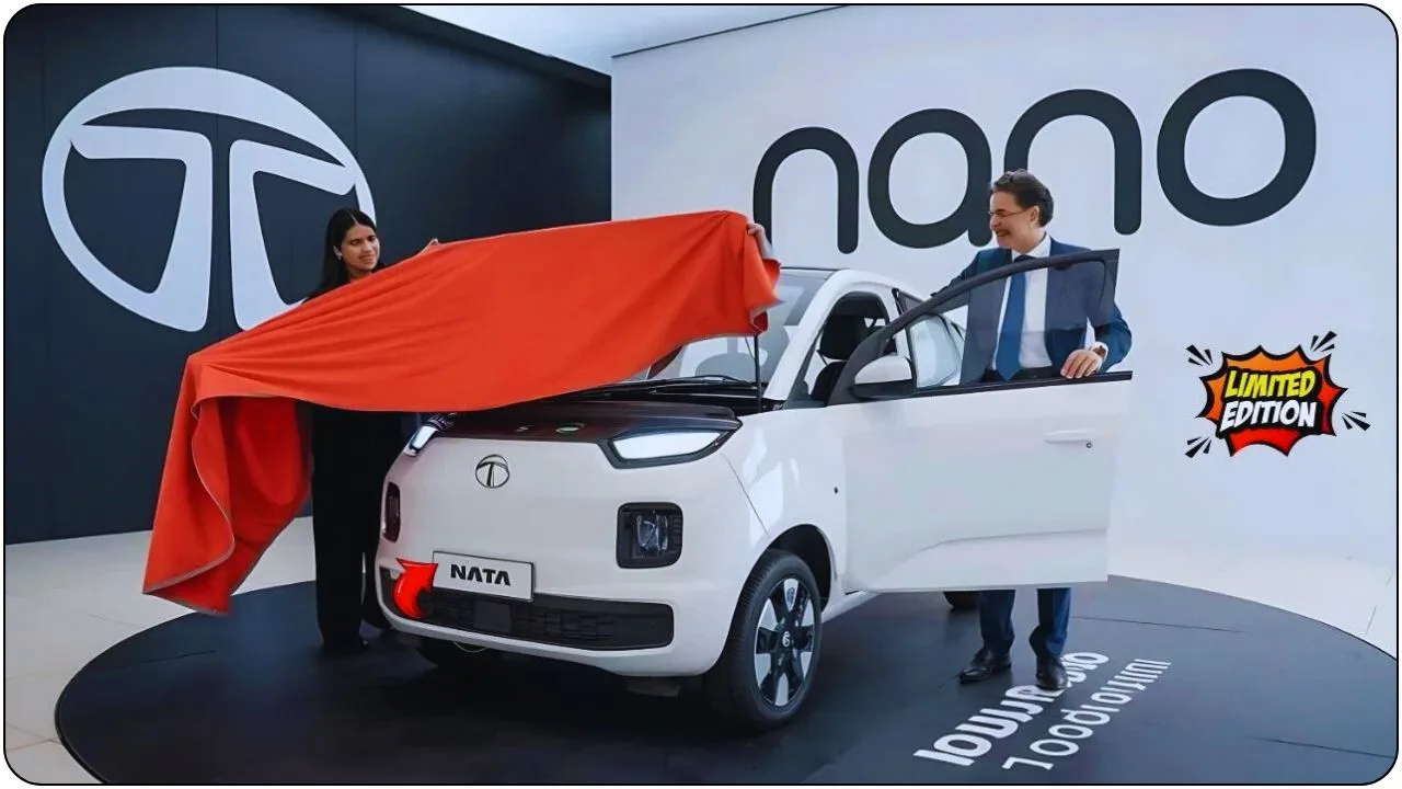 Electric Tata Nano 2025 Launch – 350KM Range, Sunroof & Big Touchscreen for Just ₹6,999 EMI